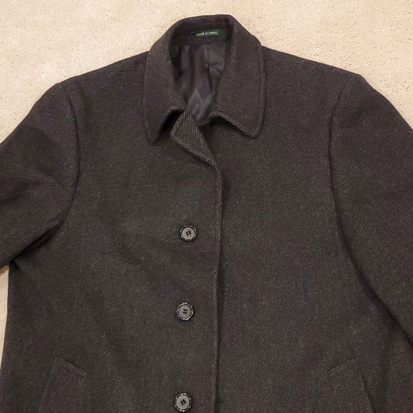 Lauren Ralph Lauren Wool Blend Top Coat - Picture 2 of 6